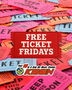 Free Ticket Fridays Generic Graphic