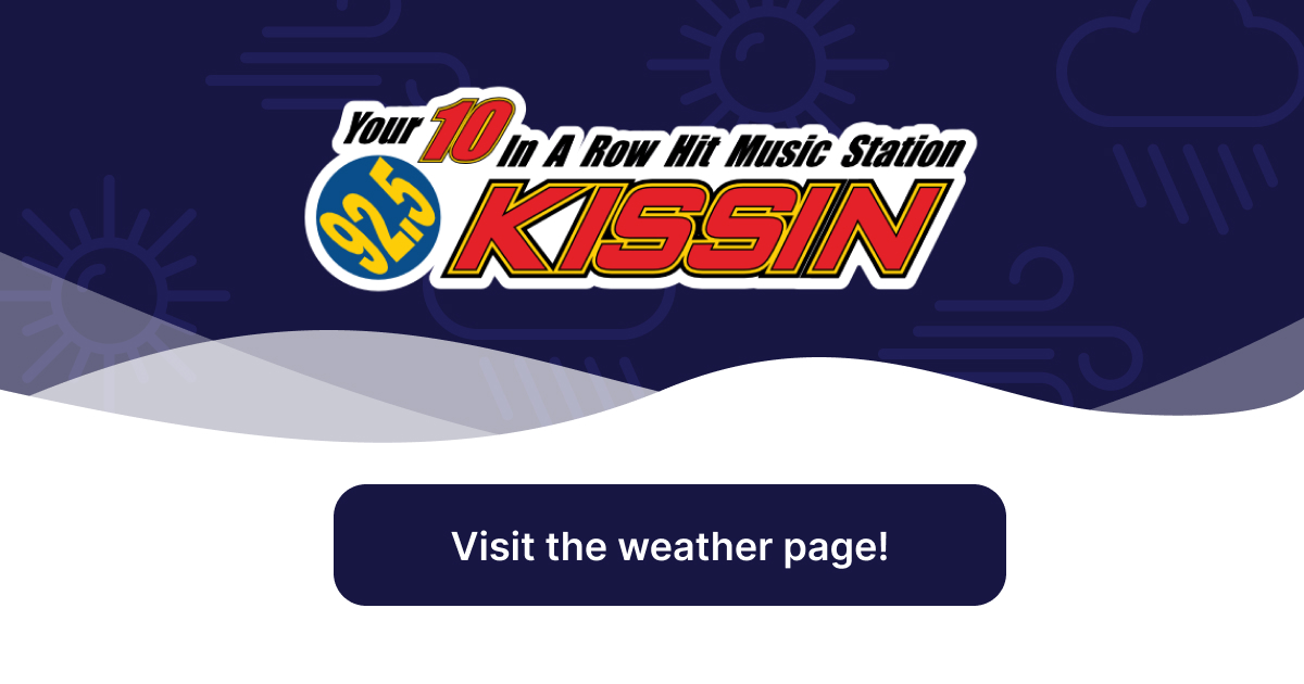 Kissin 92 5 weather kissin 92 5 ksyn