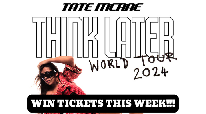 Win Tate McRae Tickets this week!! 